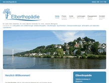 Tablet Screenshot of elborthopaedie.de